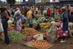 Outdoor market near Nairobi