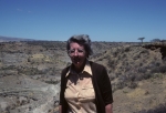 Mary Leakey at Olduvai Gorge
