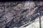 Royal Gorge bridge, through the floor boards