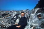 Drift logs on Oregon coast