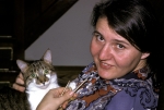 Eve with cat