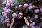 Eve among flowers