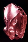 Lion's head gold rhyton