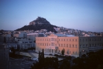 Athens at dusk