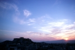 Athens at dusk