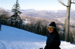 Cold day skiing at Stratton