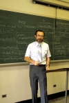 In class at Pace