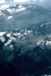 Flying over the Alps