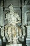 Moses, Michelangelo in St. Pietro in Vincoli