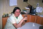 In the kitchen