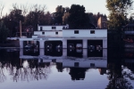 Flooded gas station