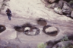 Natural stone bridge