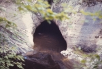 Natural stone bridge