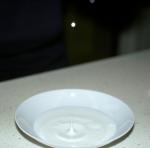 Milk drops